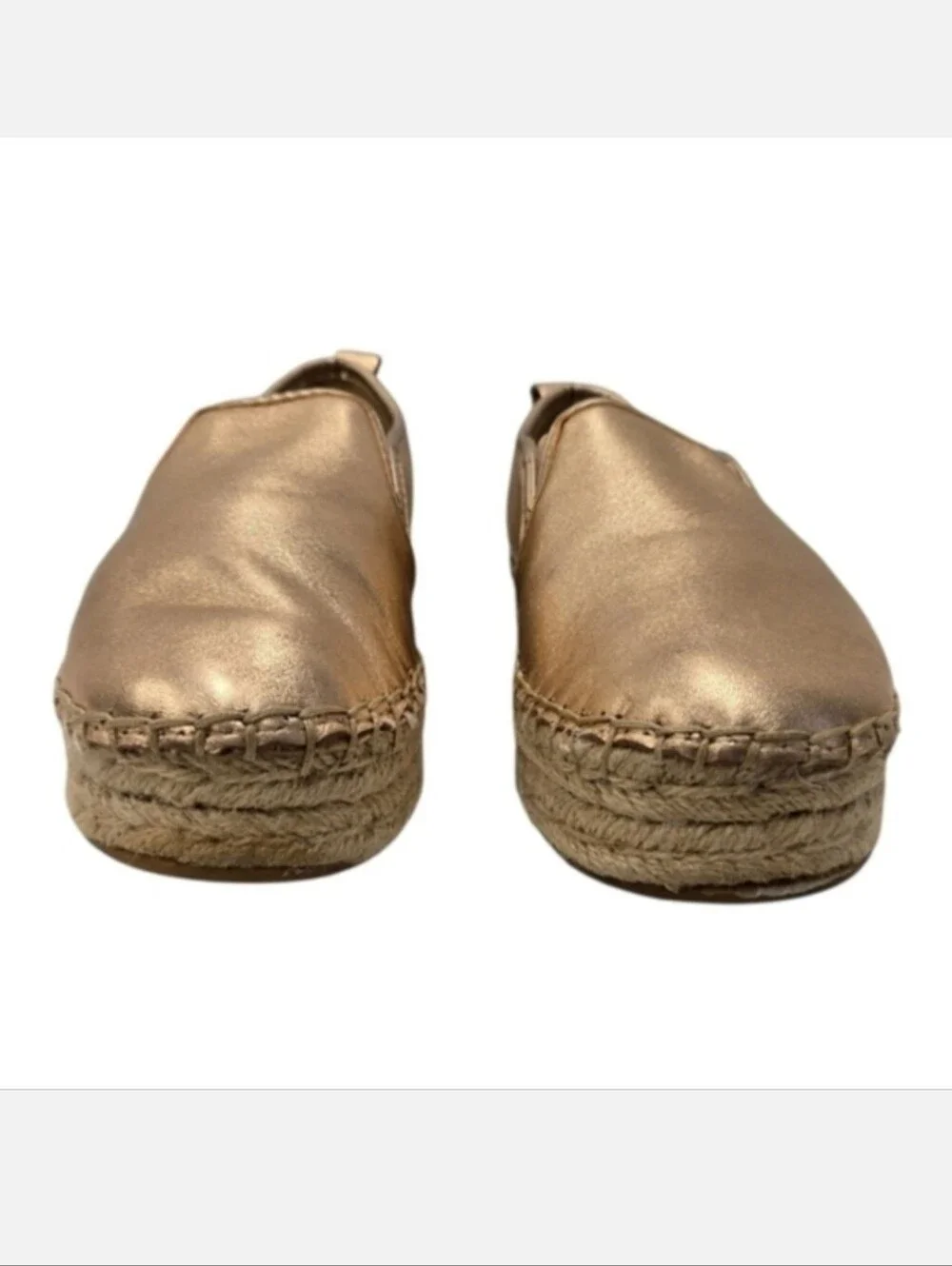 Sam Edelman Carrin Espadrilles in Metallic Rose